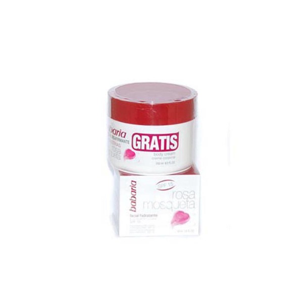 Babaria rosa mosqueta facial hidratante efecto reafirmante spf15 50ml